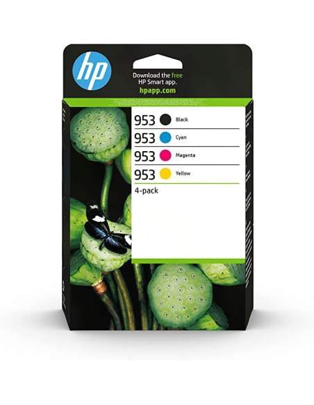 HP 953 Multipack 4 Cartuchos de Tinta Negro/Cian/Magenta/Amarillo