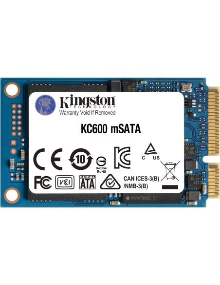 Kingston KC600MS SSD mSATA 1TB SATA3