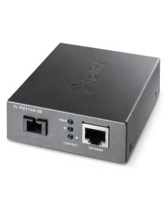 TP-Link TL-FC111A-20 Convertidor de Medios RJ-45 a SC Fibra Negro-1343403