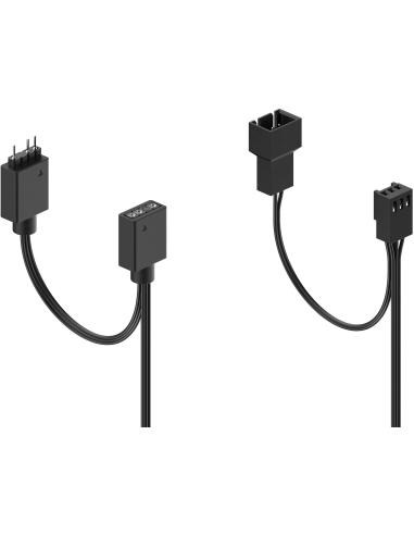 Fractal Design Aspect 14 RGB Triple Ventilador Suplementario 140mm Negros