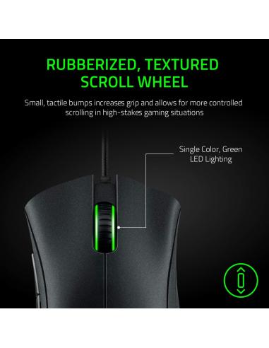 Razer Deathadder Essential Ratón Gaming 6400 DPI Negro