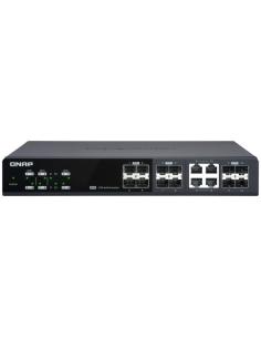 QNAP QSW-M1204-4C Switch Gestionado 4 Puertos SFP + 8 Puertos SFP+-1343096