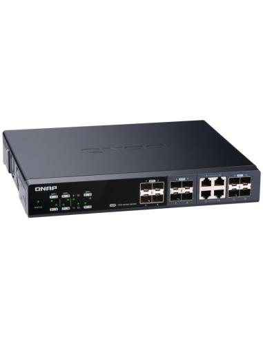 QNAP QSW-M1204-4C Switch Gestionado 4 Puertos SFP + 8 Puertos SFP+