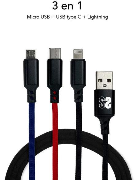 Cable Subblim SUB-CAB-3IN101