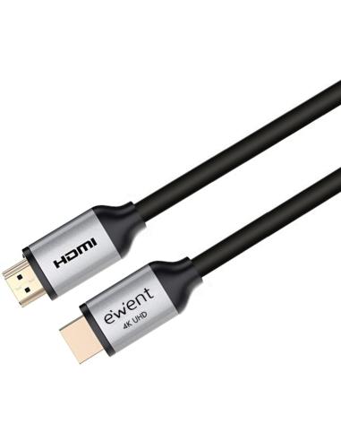 Ewent EC1348 Cable HDMI 2.0 Con Ethernet 5m Negro