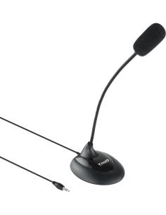 TooQ TQMM-213 Micrófono Multimedia Flexible Jack 3.5 mm Negro-1342506