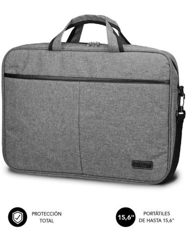 Subblim Elite SUB-LB-3ELB010 Maletín para Portátil hasta 15.6" Gris