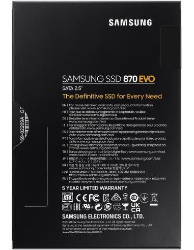 Samsung 870 Evo SSD 2.5" 2TB SATA3