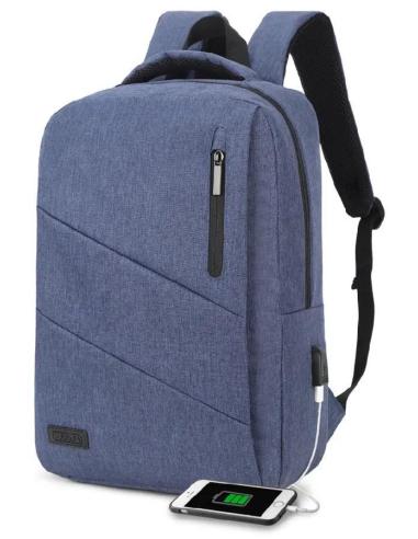 Subblim City Backpack Mochila para Portátil hasta 15.6" Azul