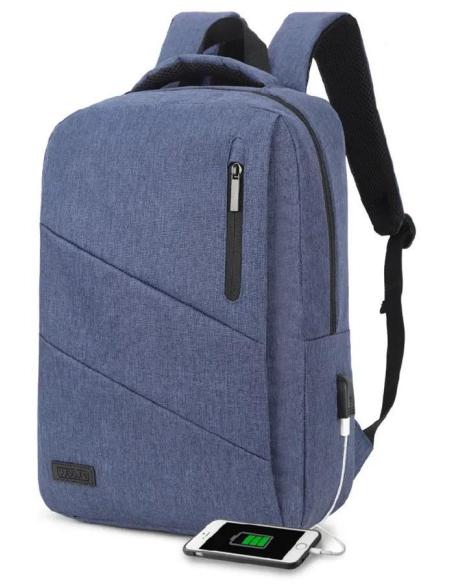 Subblim City Backpack Mochila para Portátil hasta 15.6" Azul