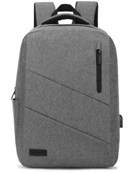Subblim City Backpack Mochila para Portátil hasta 15.6" Gris