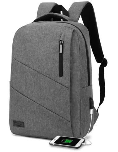 Subblim City Backpack Mochila para Portátil hasta 15.6" Gris