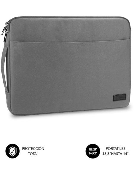 Subblim SUB-LS-0PS0002 Funda para Portátil 14" Gris