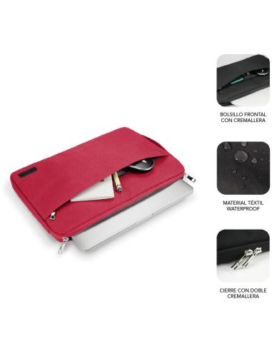 Subblim Urban SUB-LS-0PS0103 Funda para Portátil hasta 15.6" Roja