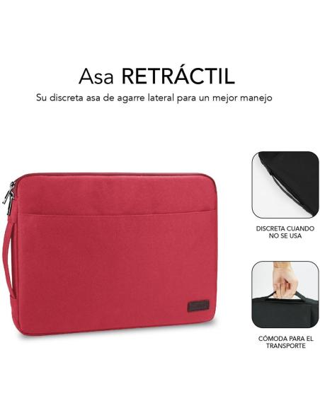 Subblim Urban SUB-LS-0PS0103 Funda para Portátil hasta 15.6" Roja