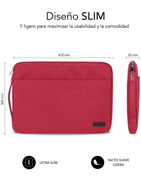 Subblim Urban SUB-LS-0PS0103 Funda para Portátil hasta 15.6" Roja