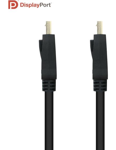 Nanocable 10.15.2501 Cable DisplayPort 1.4 4K 60Hz Macho/Macho 1M Negro