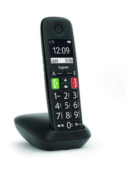 Gigaset E290 Teléfono Inalámbrico DECT Negro