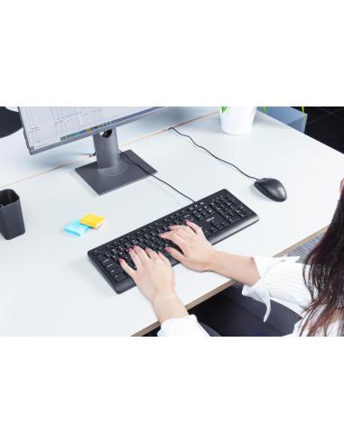 Trust TK-150 Silent Teclado USB Negro