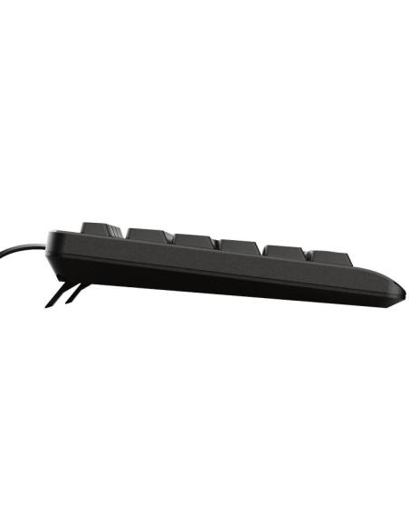 Trust TK-150 Silent Teclado USB Negro