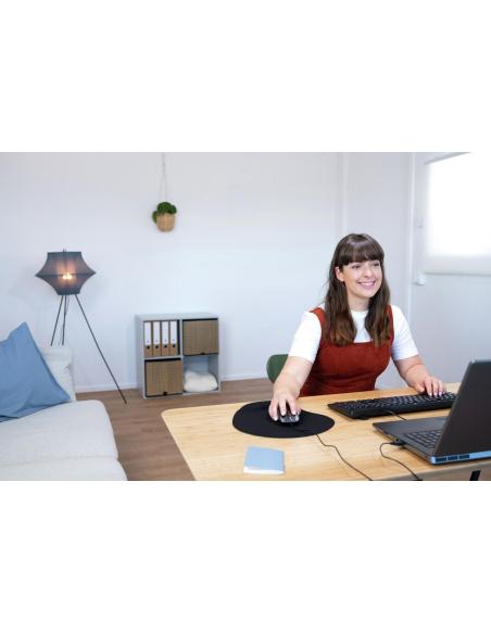 Trust Carve Ratón Óptico USB 1200 DPI Negro