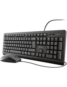 Trust TKM-250 Kit Ratón + Teclado Negros-1338982