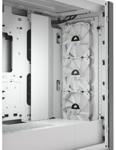 Corsair iCUE 5000X RGB Cristal Templado USB 3.0 Blanca