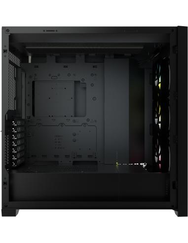 Corsair iCUE 5000X RGB Cristal Templado USB 3.0 Negra