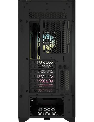 Corsair iCUE 5000X RGB Cristal Templado USB 3.0 Negra