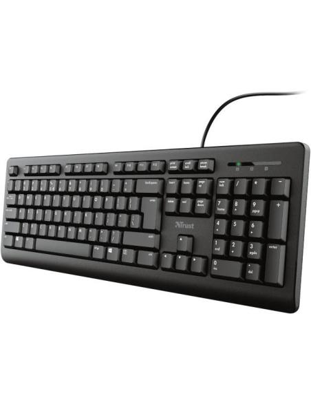 Trust Primo 23883 Teclado USB Negro