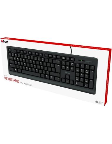 Trust Primo 23883 Teclado USB Negro