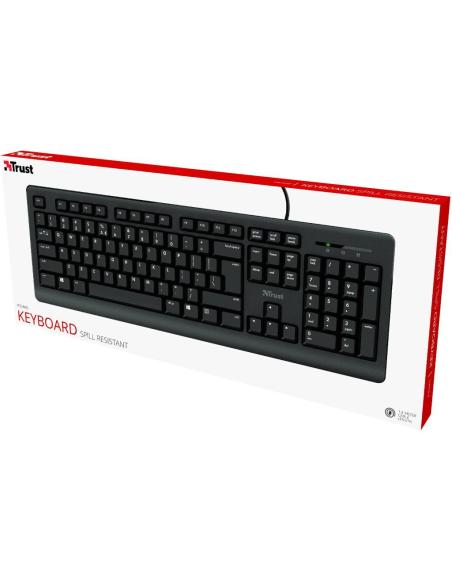 Trust Primo 23883 Teclado USB Negro