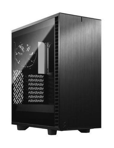 Fractal Design Define 7 Compact Midi Tower Cristal Templado USB 3.2 Negro