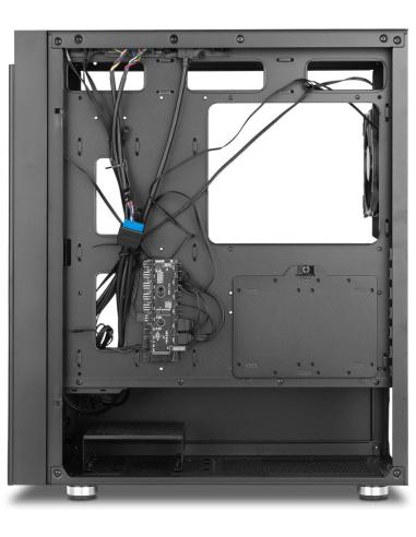 Nox Hummer Blaster Cristal Templado USB 3.0 aRGB Negro