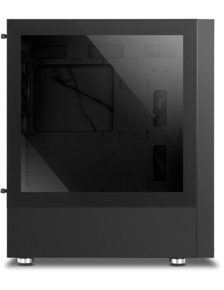 Nox Hummer Blaster Cristal Templado USB 3.0 aRGB Negro