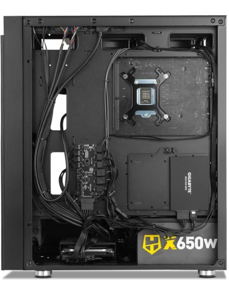 Nox Hummer Blaster Cristal Templado USB 3.0 aRGB Negro