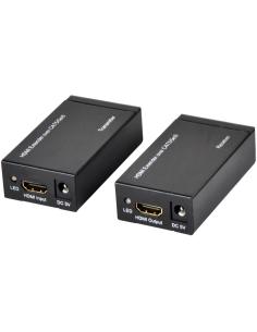 Ewent EW3715 Extensor HDMI por Cables UTP Cat 5/Cat 5e/Cat 6 Full HD Negro-1338294