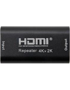 Nanocable 10.15.1201 Repetidor HDMI-A a HDMI-A V1.4 Hembra/Hembra Negro-1338110