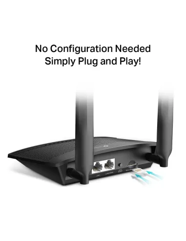 TP-Link TL-MR100 Router Wifi 4 4G LTE 2 Puertos Ethernet