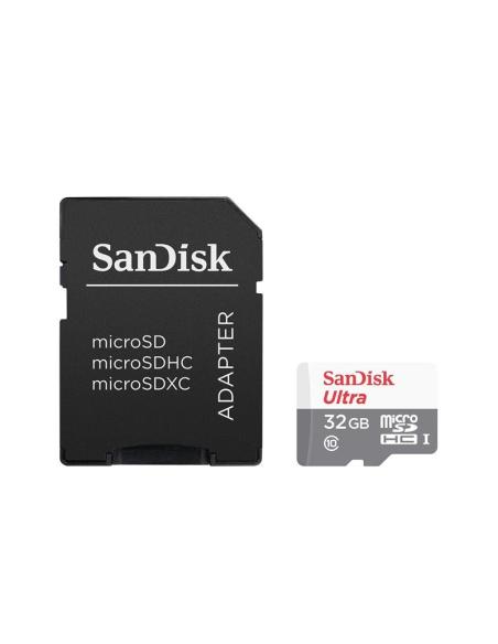 SanDisk Ultra MicroSDHC 32GB Clase 10 UHS-I + Adaptador