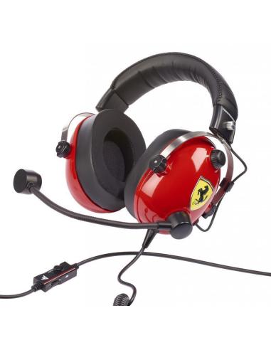 ThrustMaster T.Racing Scuderia Ferrari Edition-DTS Auriculares Gaming Multiplataforma Negro