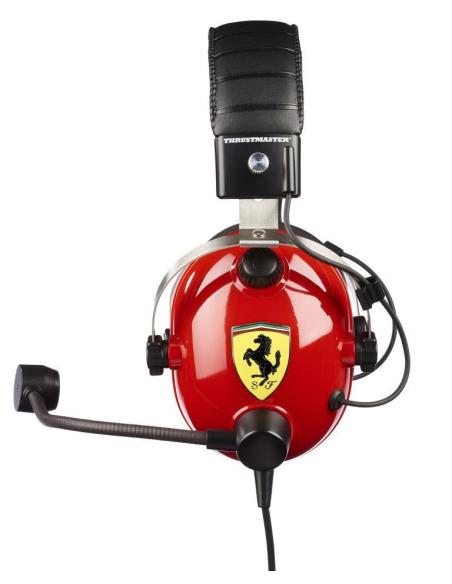 ThrustMaster T.Racing Scuderia Ferrari Edition-DTS Auriculares Gaming Multiplataforma Negro