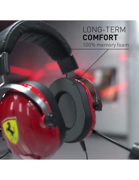 ThrustMaster T.Racing Scuderia Ferrari Edition-DTS Auriculares Gaming Multiplataforma Negro