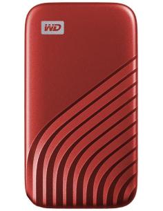 WD My Passport SSD 500GB USB-C Rojo