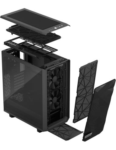 Fractal Design Meshify 2 Compact FD-C-MES2C-04 Cristal Templado USB 3.2 Negro
