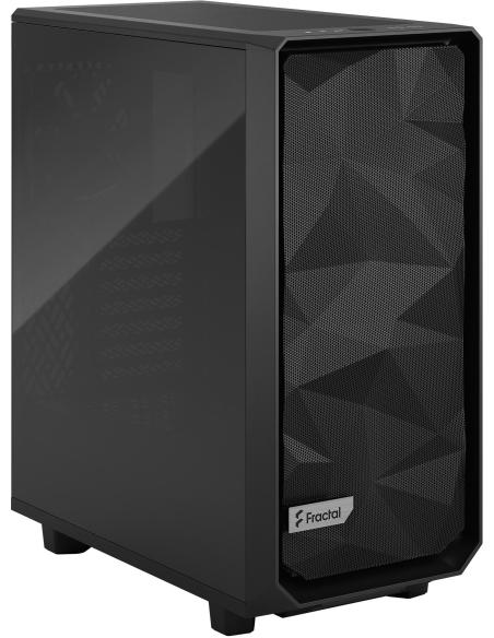 Fractal Design Meshify 2 Compact Cristal Templado USB 3.2 Negro