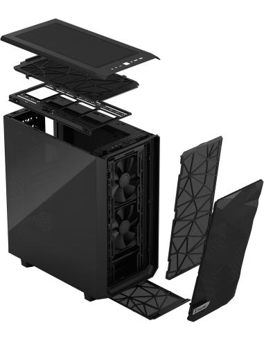 Fractal Design Meshify 2 Compact Cristal Templado USB 3.2 Negro