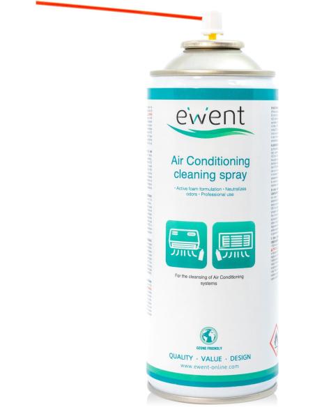 Ewent EW5619 Spray de Limpieza de Aire Acondicionado 400ml