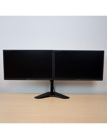 Ewent EW1536 Soporte de Mesa para 2 Monitores 13 - 32" Máx. 8Kg Negro