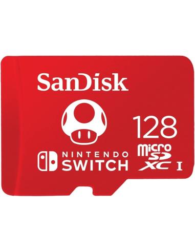SanDisk Tarjeta de Memoria SDXC 128GB para Nintendo Switch